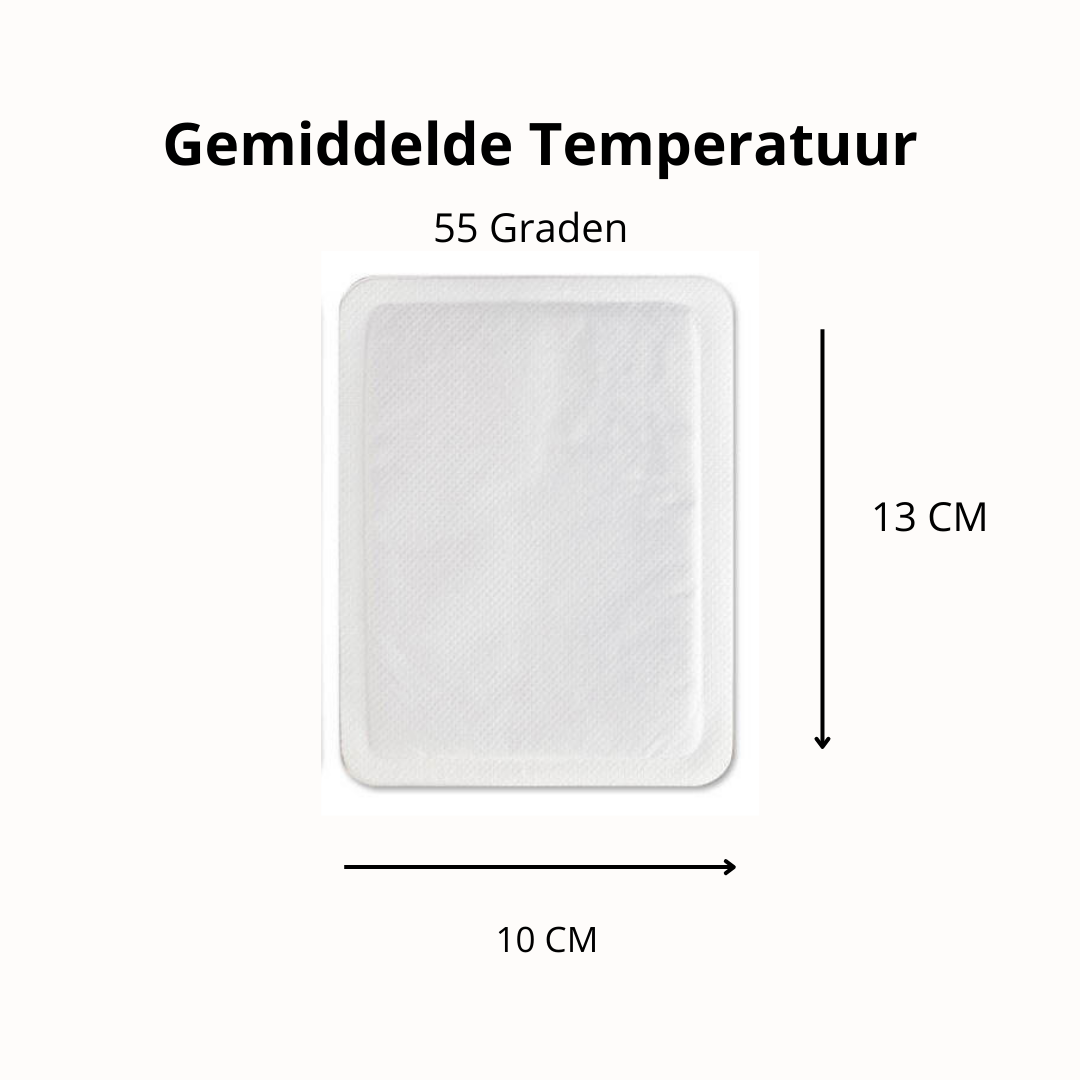 RealThings4You Warmtepleisters - Pijnverlichting - 10x2 stuks - spierpijn - nekpijn - 14 uur lang warmte